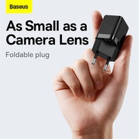 Baseus 30W GaN ładowarka PD szybka ładowarka USB typu C obsługa USB C PD3.0 QC3.0 PPS szybkie ładowanie dla iPhone 13 12 Pro Max tablety 5